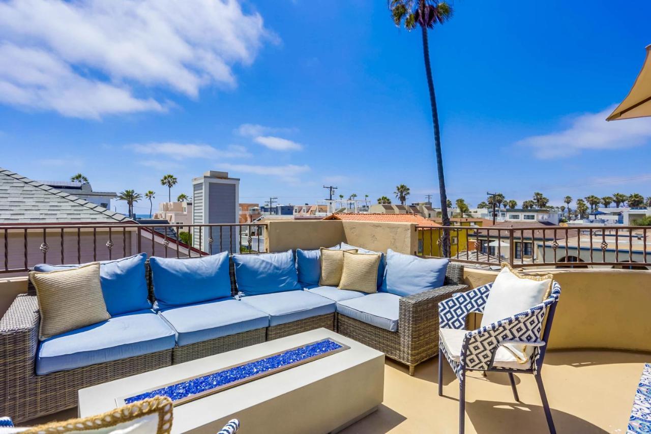 Stunning Ocean View Home W Rooftop Terrace, Firepit, Fast Wifi, Ac & Parking! San Diego Luaran gambar